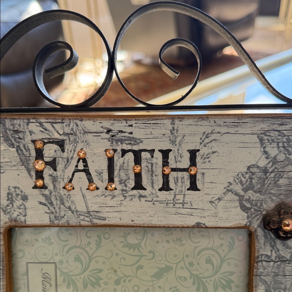 Frame Rustic Faith Family Friends Photo Frame - Picture 6 of 9